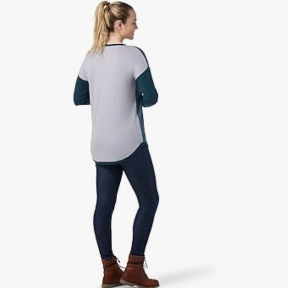 NWT Smartwool Colour-block Wool Shirt S - Picture 3 of 15